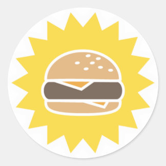 Burger Retro | Autocolantes