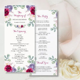 Burgundy Blush Marinho Bloom Floral Wedment