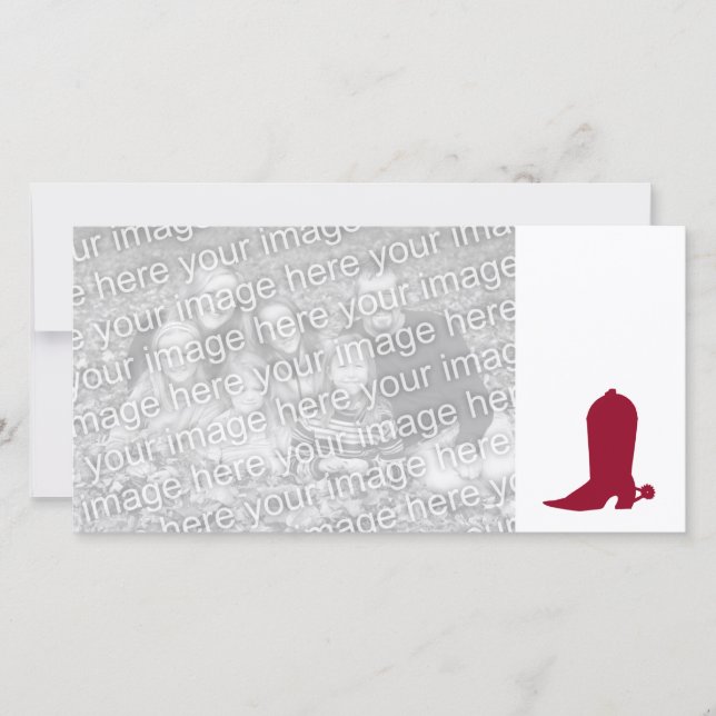 Burgundy Cowboy Boot (Frente)