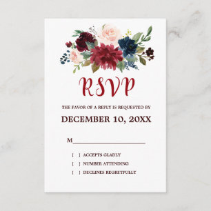 Burgundy Red Marinho Floral Russo Boho RSVP