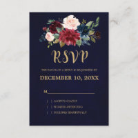 Burgundy Red Marinho Floral Russo Boho RSVP
