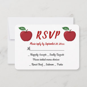 Burgundy Vermelho RSVP Casamento Rural Outono