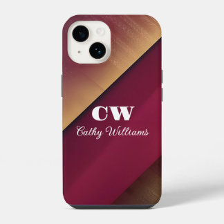 Burgunia e fundo Dourado