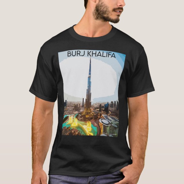 Burj Khalifa Classic T-Shirt (Frente)