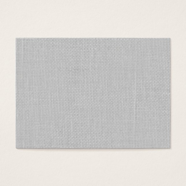 Burlap in Silvery White (Frente)