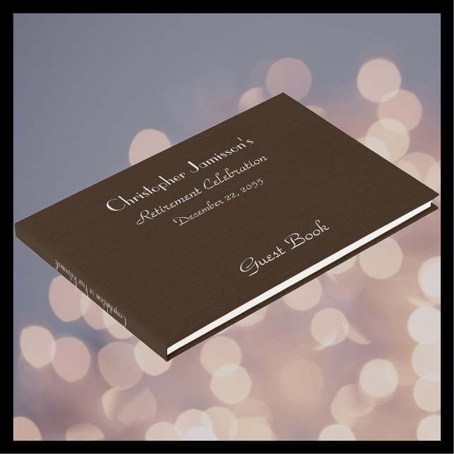 Burlap Textuturado do Livro de Entrada do Partido  (Criador carregado)