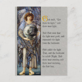 Burne-Jones Primeiro dia de criação Cartão postal