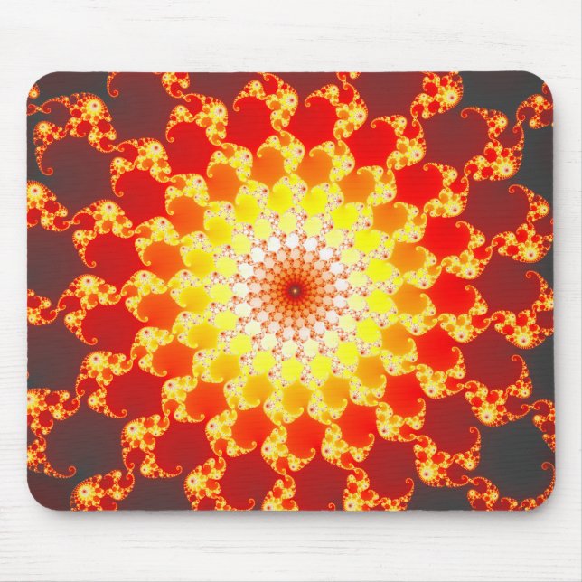 Burnin Ambition - Fractal Mousepad (Frente)