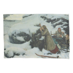 Burnt Village in Winter (por Albert Edelsense)