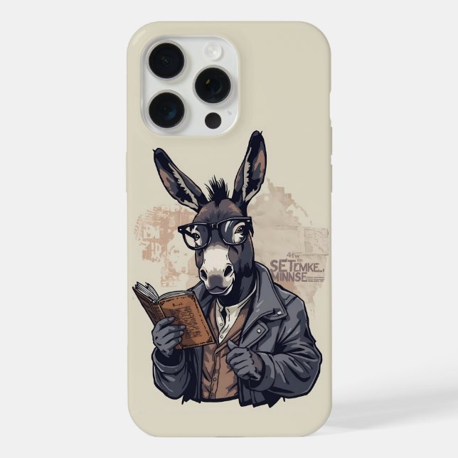 Burro Sábio — Capinha de Telefone (Verso)