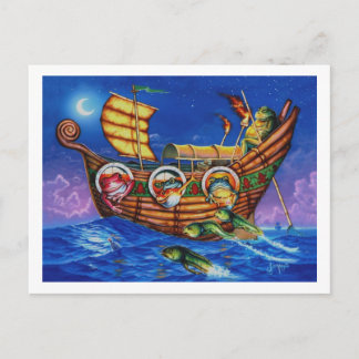 Buscadores de tesouro - Cartão postal