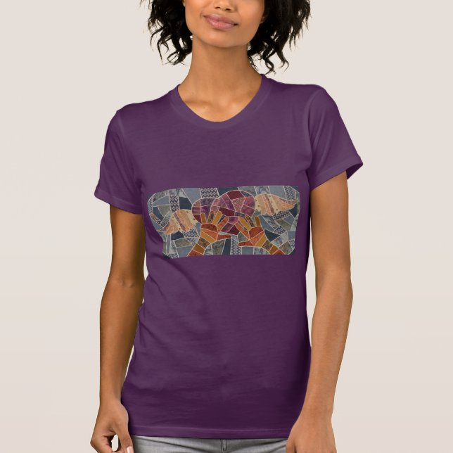 Buscando por amor à camiseta (Frente)