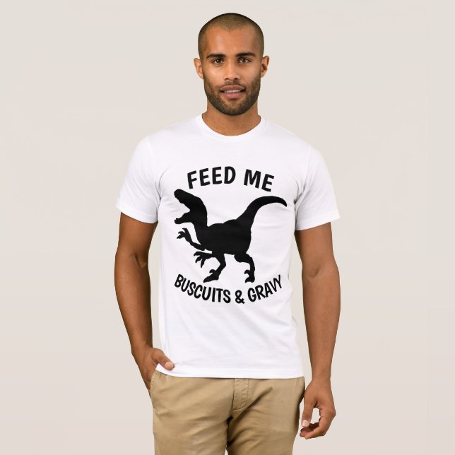 BUSCUITS E T-shirts graciosas (Frente Completa)