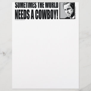 BUSH--COWBOY-Branco