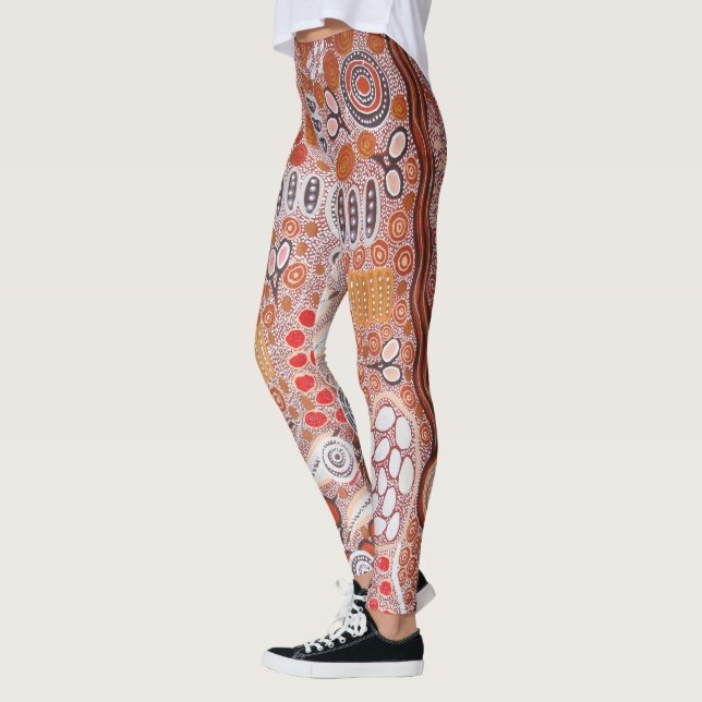 Bush Tucker Leggings Aborígenes (Esquerda)