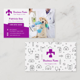 Business Animal pet | Cartão de visita simples