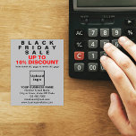 Business Black Friday Venda no Folheto de Cinzas<br><div class="desc">Folheto personalizável com a venda de Black Friday, seu nome comercial e outras informações da sua empresa, um material de marketing que pode ser usado para atrair mais clientes. Personalize-o e distribua-o para atrair mais clientes para comprar seus produtos ou clientes para gostar de seus serviços. As cores design são...</div>