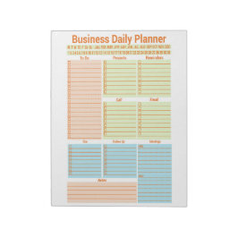 Business Daily Planner, Bloco de Notas de Ano Novo