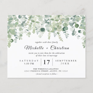 Busto Verde Botânico Eucalipto Casamento