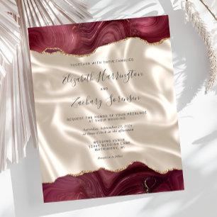 Butão Dourado Agate Ivory Silk Casamento