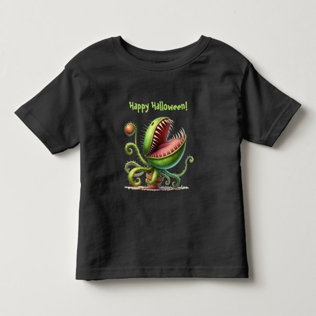 Butch o camiseta personalizado da planta monstro (Frente)