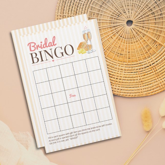 Butter Together Bridal Shower BINGO Game  (Criador carregado)