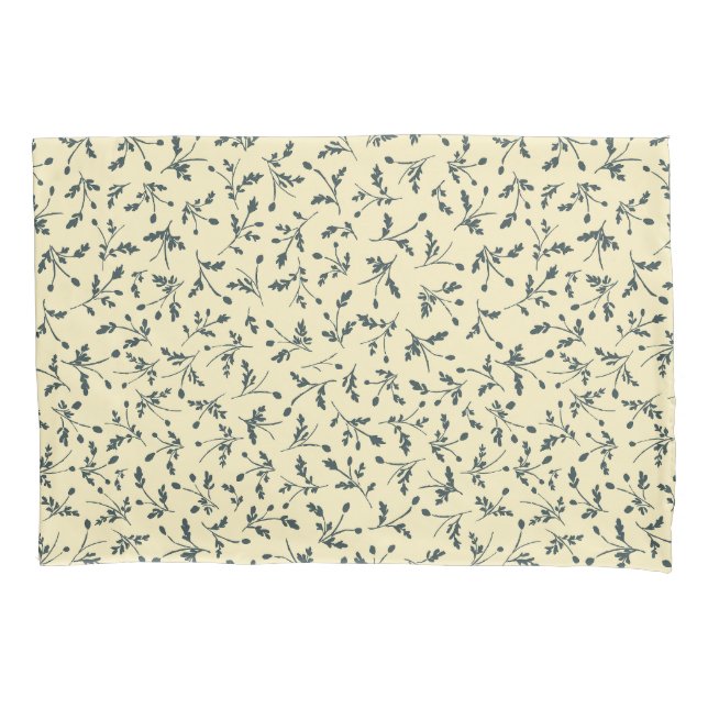 Butter Yellow Modern Farmhouse Daisy Buds Pattern (Frente)