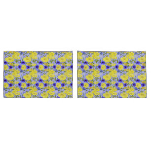 Buttercups, Dandelion Puffball Blue Cornflower