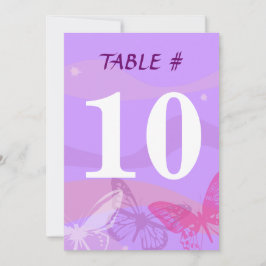 BUTTERFLIES & STARS Bat Mitzvah Convite