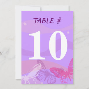 BUTTERFLIES & STARS Bat Mitzvah Convite