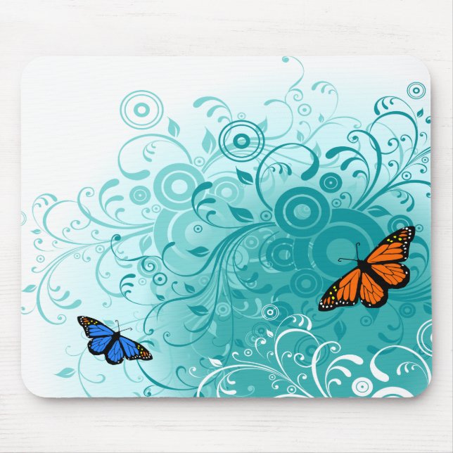 Butterfly Art 2 Mousepad (Frente)