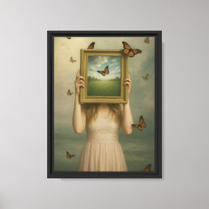 Butterfly Dream Frame Canvas