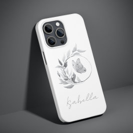 Butterfly Monocromática Nome simples Na moda