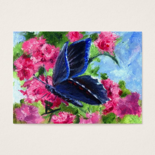 Butterfly - Placa de arte aceo glória (Frente)