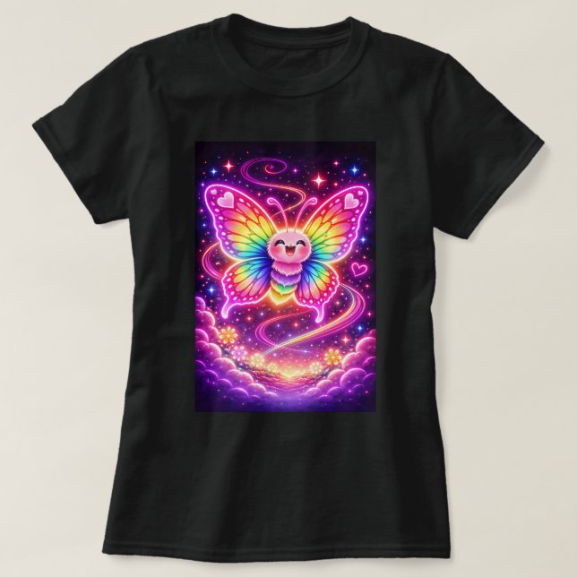 Butterfly Tees Co. Camisa Butterfly 0047742 (Frente do Design)