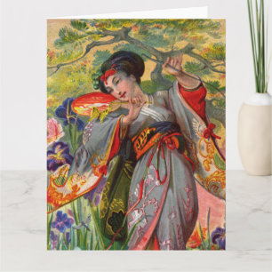 Butterfly Toca Grande Cartão Saudação