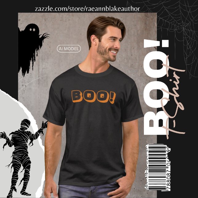 BUU! Camiseta de Halloween (Criador carregado)