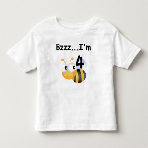 Buzz Bumblebee 4º Aniversário T-shirts e presentes