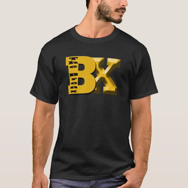 BX A camisa preta do Bronx (Frente)