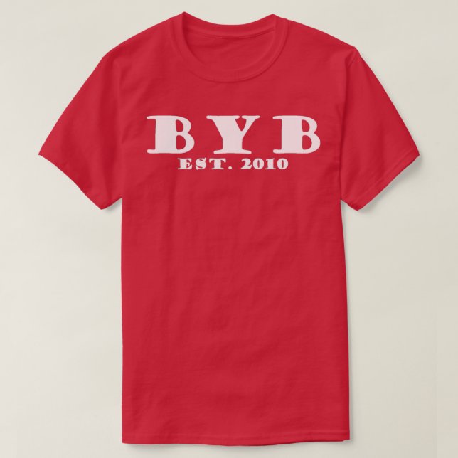 BYB criou a Camisa design do Coração 2010 (Frente do Design)