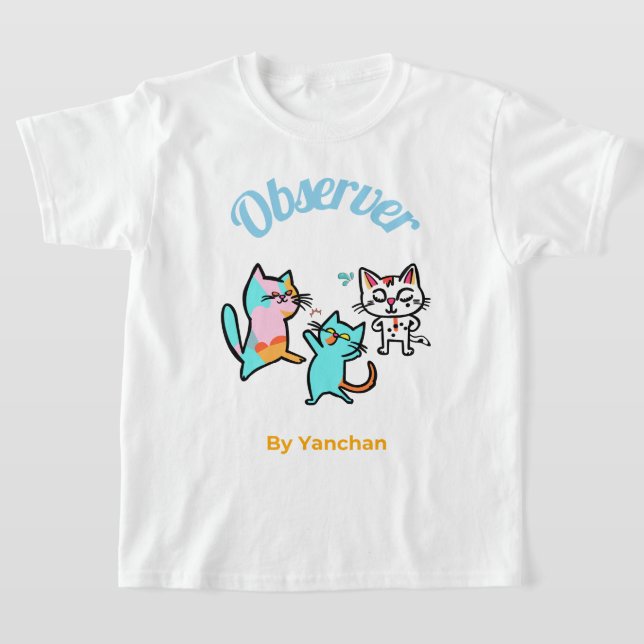 Bystander (Yanchan)" Kids T-Shirt (Postura )
