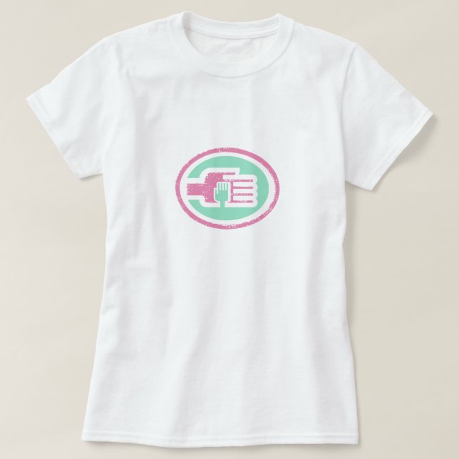 C2B: Camiseta básica de mulheres venenosas (Frente do Design)
