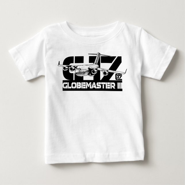 C-17 Globemaster III Baby Romper T-Shirt (Frente)