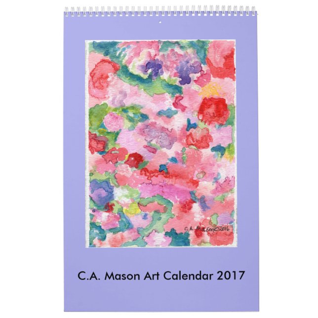 C.A. Calendário das belas artes 2017 do pedreiro (Capa)