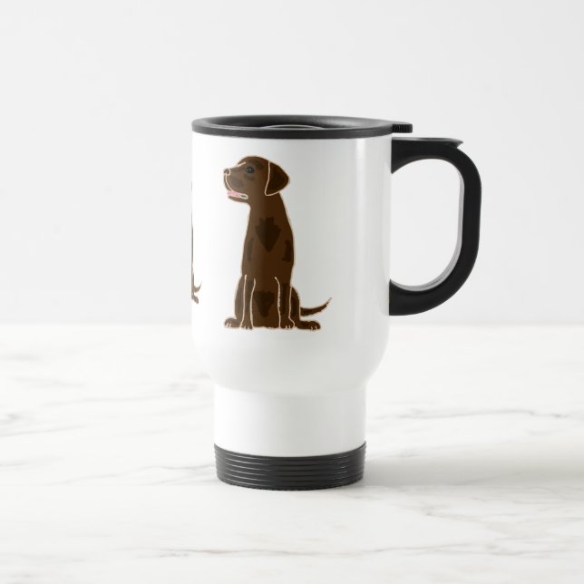C.A. caneca de viagem do laboratório do chocolate (Direita)