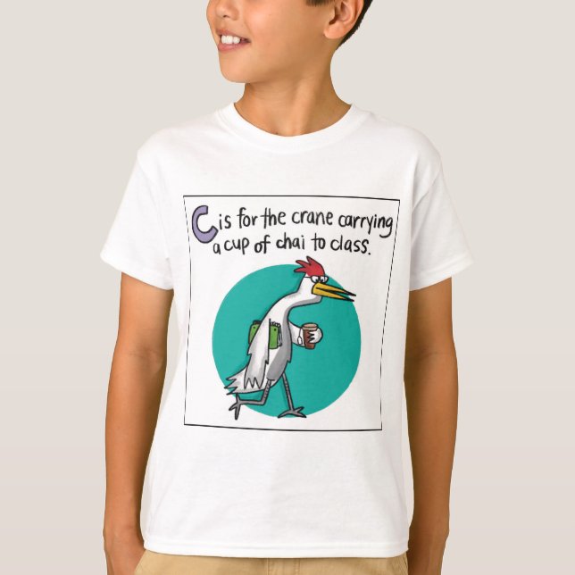 C é para a camiseta Chai Kids (Frente)