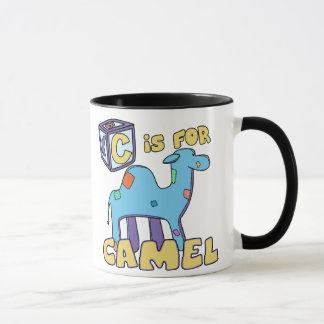 C é para a caneca do camelo