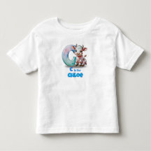C é para Chloe – Camiseta Personalizada para Crian
