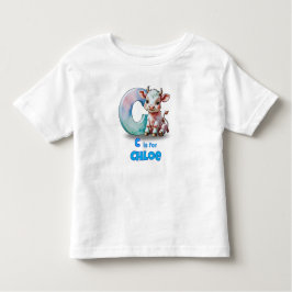 C is for Chloe –Personalized Kids’ T-Shirt with C