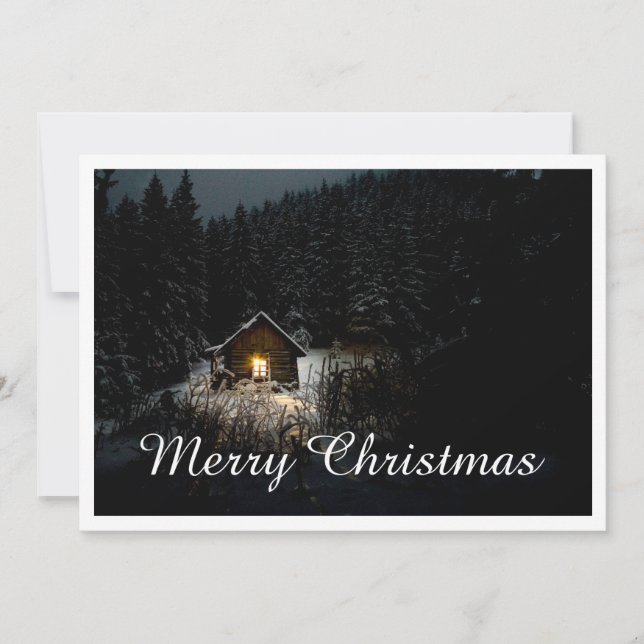 Cabaña Mística de Natal Floresta Profunda (Frente)